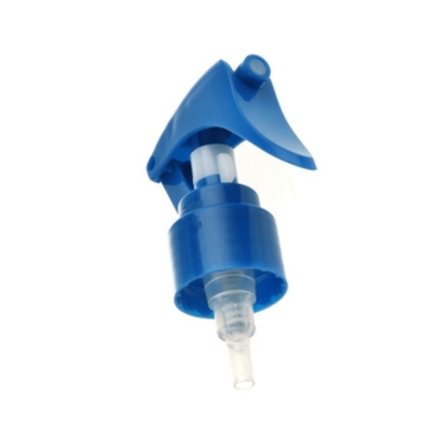 Dark Blue 24/410 Mini Trigger Sprayer With Clip Design Used For Cleaning Items