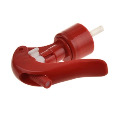 Red Color 24/410 Plastic Mini Trigger Sprayer With Clip Design Support Customization
