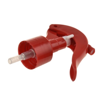 Red Color 24/410 Plastic Mini Trigger Sprayer With Clip Design Support Customization