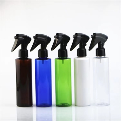 Various Colors 50ml Plastic Bottle Used For Mini Trigger Sprayer Accept Customized