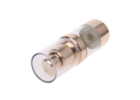 Top-Notch Quality Gold Aluminum 20ml Plastic Airless Pump Bottle Usage Skincare