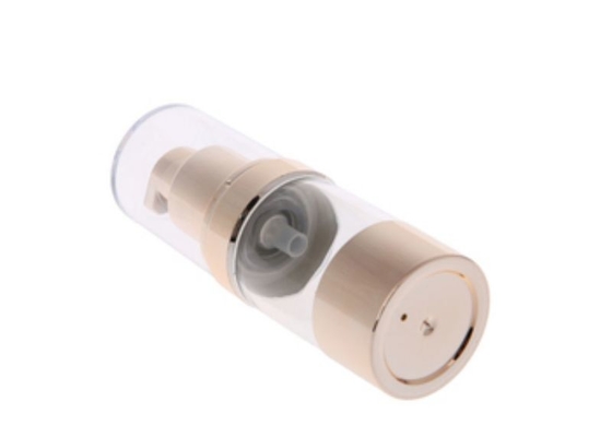 Top-Notch Quality Gold Aluminum 20ml Plastic Airless Pump Bottle Usage Skincare