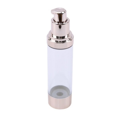 Top-Notch Quality Gold Aluminum 20ml Plastic Airless Pump Bottle Usage Skincare