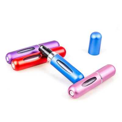 Customized Portable 8ml & 12ml Aluminum Spray Pen Spray Bottle For Perfume