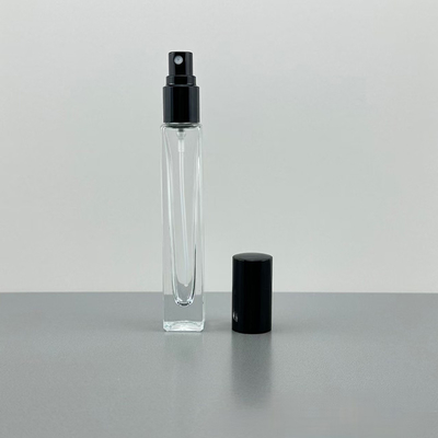 10ML Glass Perfume Bottle Customized with Sprayer Pump and Over Cap