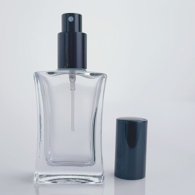 Wholesale 20ML 30ML &50ML Square Glass Perfume Bottle Empty Packaging