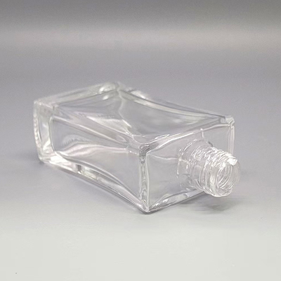 Customized 20ml 30ml & 50ml Glass Bottle With Aluminum Sprayer and Over Cap