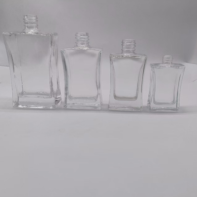 Customized 20ml 30ml & 50ml Glass Bottle With Aluminum Sprayer and Over Cap
