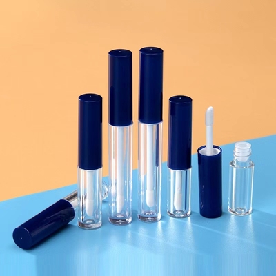 1ML 1.5ML 2.5ML Round Empty Lip Gloss Tube Plastic Material
