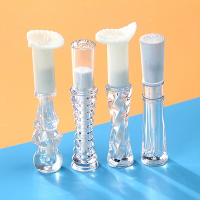 2.4ml Empty Slim Lip Gloss Tube Irregularity Plastic For Cosmetic Containers