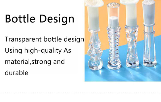 Vibrant Colors Customized 2.4ml Empty Lip Gloss Tube Container For Cosmetic