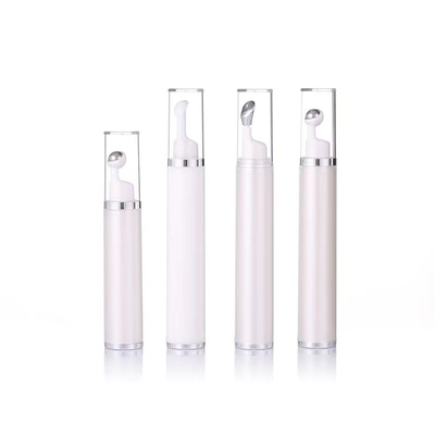 Popular Type 15ml Plastic Eye Roll Cream Airless Bottle Used for Skincare Package