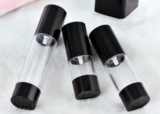 Regular Shape 15ml Plastic Airless Bottle Application in Cosmetic Package