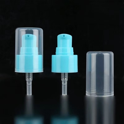 Light Blue 20/410 Plastic Cream Dispenser Pump Used for Personal Care Packages