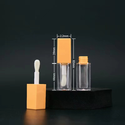 Big Head Brush 5ml Plastic Lip Gloss Tube Support Color Customization