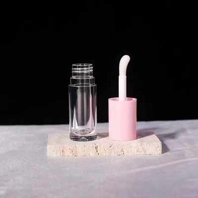 Cylindrical 6ml Materials Lip Gloss Tube with Screw Lid in Market