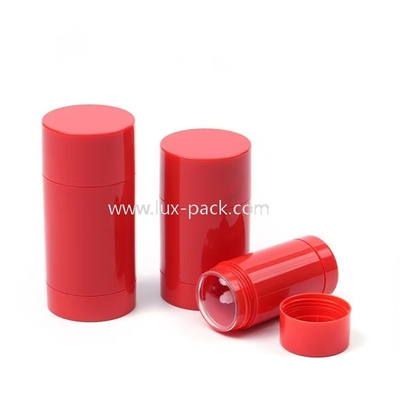 PP Plastic Twist-Up Deodorant Stick Container 15g-100g