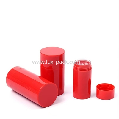 PP Plastic Twist-Up Deodorant Stick Container 15g-100g