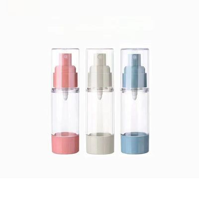 Custom Plastic Airless Bottle 15ml to 120ml for Cosmetics