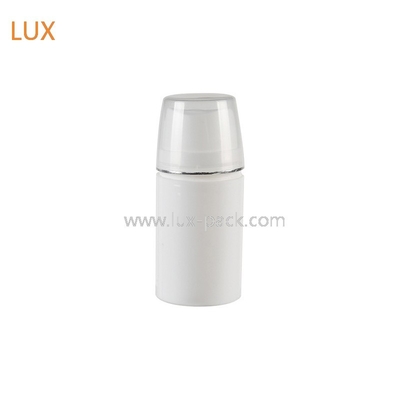 200ml Airless Pump Bottle 49.2mm Clear AS+PP Cosmetic Packaging