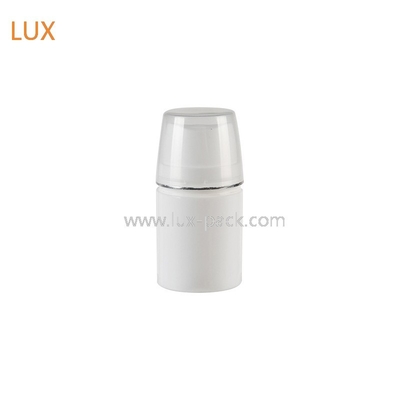 200ml Airless Pump Bottle 49.2mm Clear AS+PP Cosmetic Packaging