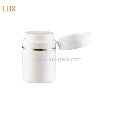 50ml 100ml Clear Airless Pump Bottle for Cosmetic Packaging