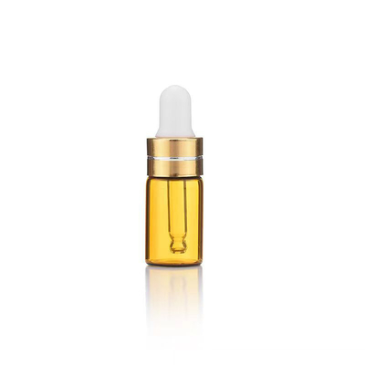 20ml Clear Essential Oil Glass Bottle with Screw Cap