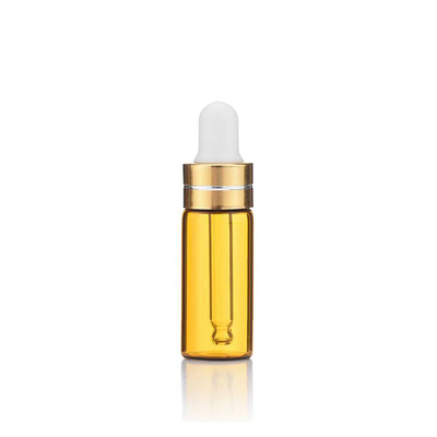 20ml Clear Essential Oil Glass Bottle with Screw Cap