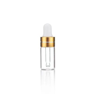 Amber Glass Essential Oil Dropper Bottle 10ml with Screw Cap