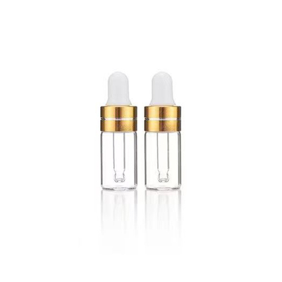 Amber Glass Essential Oil Dropper Bottle 10ml with Screw Cap