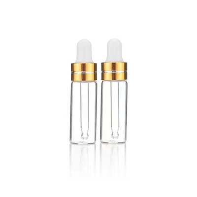 Amber Glass Essential Oil Dropper Bottle 10ml with Screw Cap