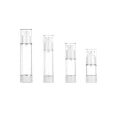 Plastic Airless Bottle 15-100ml with Sprayer Pump Head