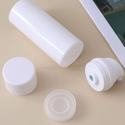 Customizable Snap Lock Airless Pump Bottle with 30/50/75ml Capacity for Skincare and Cosmetics