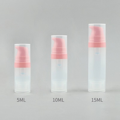 5ml 10ml 15ml Plastic PP Airless Bottle for Cosmetic Lotion
