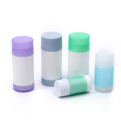 30g 100g Plastic Empty Deodorant Balm Jar for Skin Care