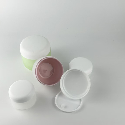Custom Plastic PP Cream Jar 50g 100g 200g Capacity