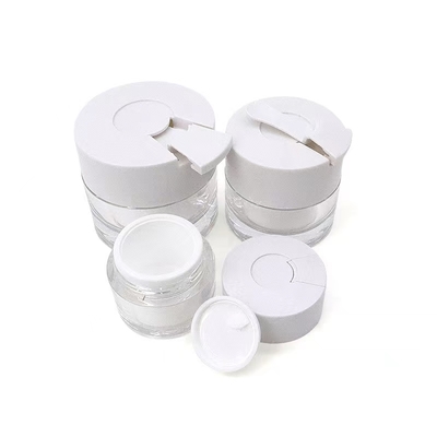 30g 50g Acrylic Cream Jar with Spoon for Cosmetic