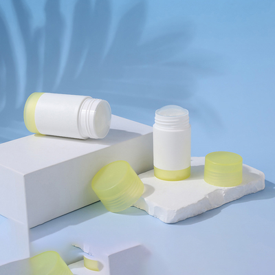 Plastic PP Deodorant Stick Tube 30g 50g 75g 100g Capacity