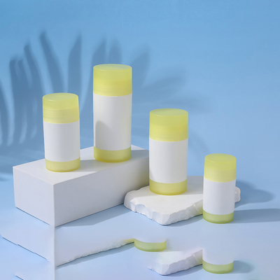 Plastic PP Deodorant Stick Tube 30g 50g 75g 100g Capacity
