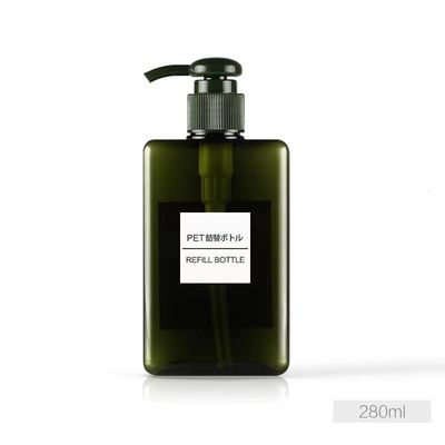 Wholesale Square PETG Lotion Bottle with Pump Head for Cosmetic Products - 10000pcs MOQ