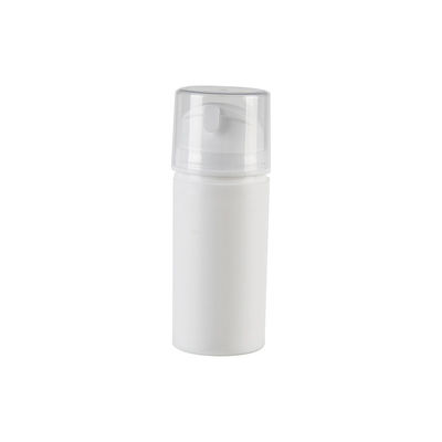 Wholesale Square PP Airless Bottle with Plug and Over Cap for Customized Printing Cosmetic Packaging