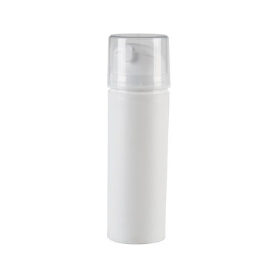 Wholesale Square PP Airless Bottle with Plug and Over Cap for Customized Printing Cosmetic Packaging