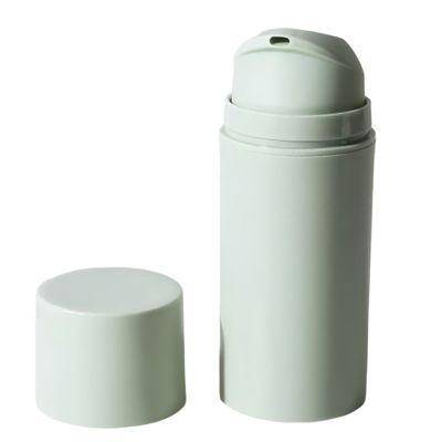 50ml Refillable Airless Pump Bottle with Customization Color Printing for Skincare and Cosmetics