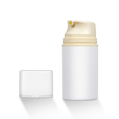 Customizable Snap Lock Airless Pump Bottle with 30/50/75ml Capacity for Skincare and Cosmetics