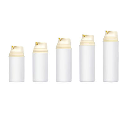 5ml/10ml/15ml Multi-Size PP Plastic Airless Vacuum Pump Bottles for Cream Lotion Serum Sample Packaging