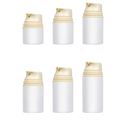 5ml/10ml/15ml Multi-Size PP Plastic Airless Vacuum Pump Bottles for Cream Lotion Serum Sample Packaging
