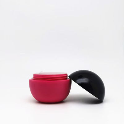 Spherical 25g Plastic Cream Jar with Ergonomic Design for Easy Use in Skin Care