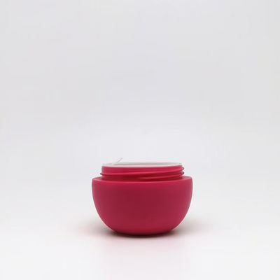Spherical 25g Plastic Cream Jar with Ergonomic Design for Easy Use in Skin Care