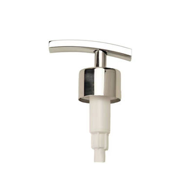 Stainless Steel Shell Plastic Lotion Pump with Smooth Pumping Action and Precise Dosing for Cosmetics
