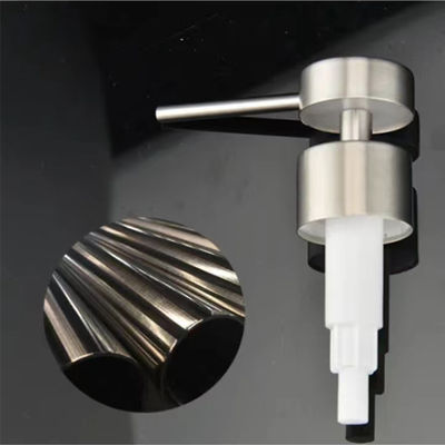 New Design Long Nozzle Stainless Steel Shell Plastic Lotion Pump for Customized Dispensing